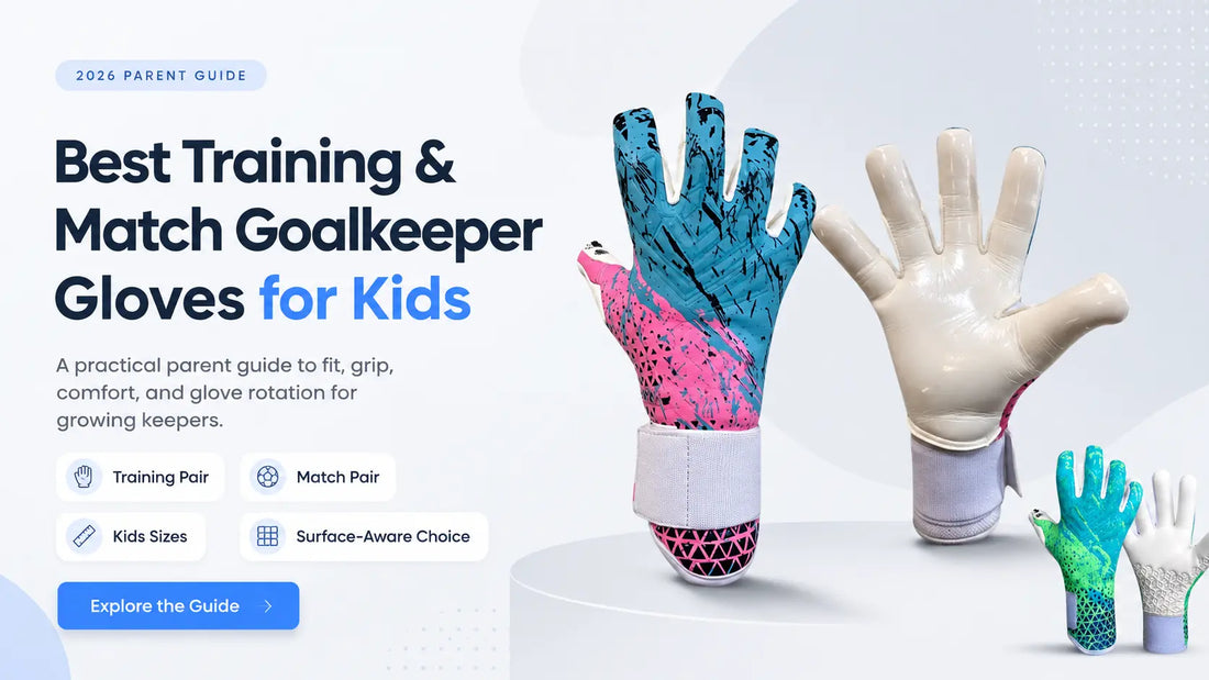 Best Training and Match Goalkeeper Gloves for Kids - GGSportspro